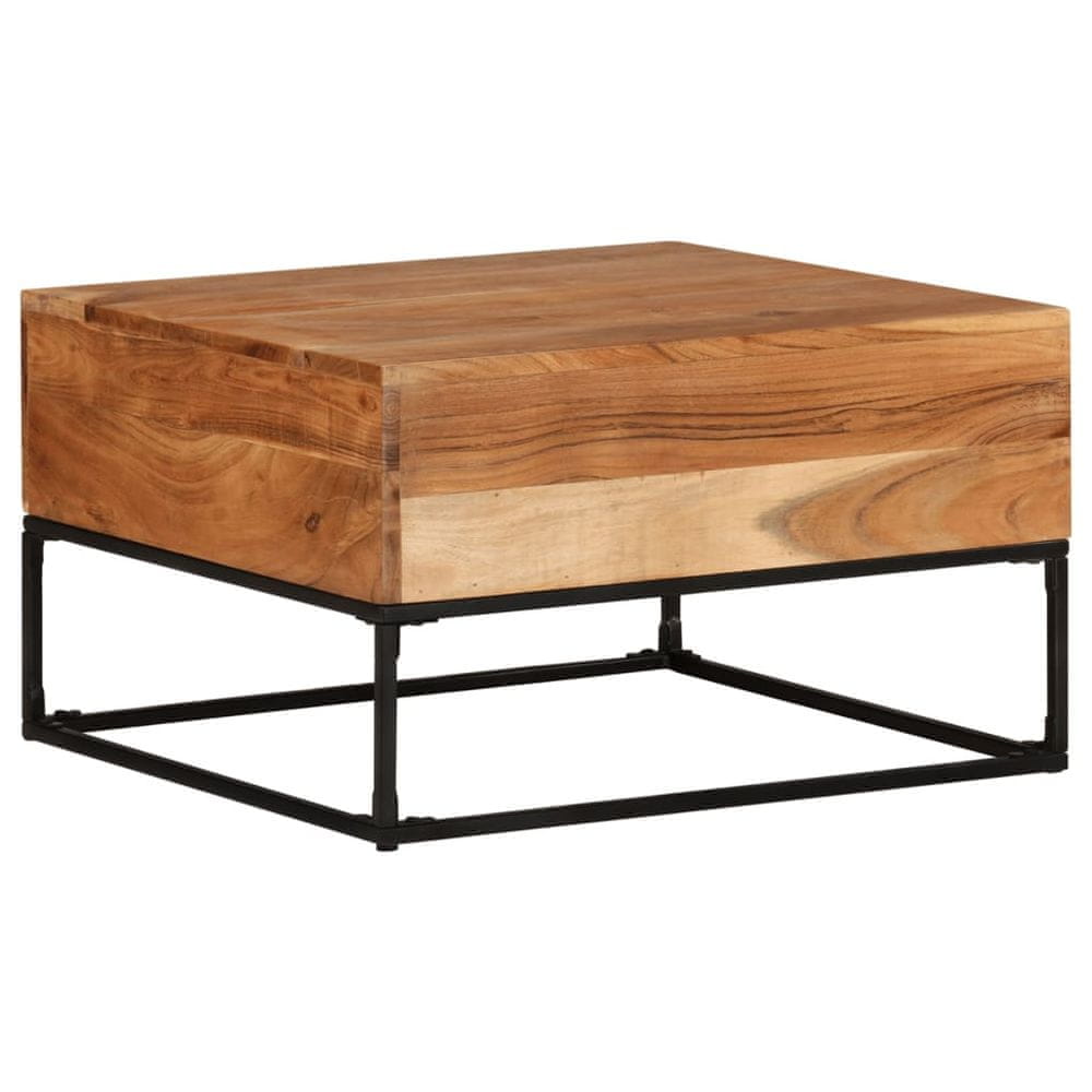 Vidaxl Konferenčný stolík, 68x68x41 cm, masívne akáciové drevo